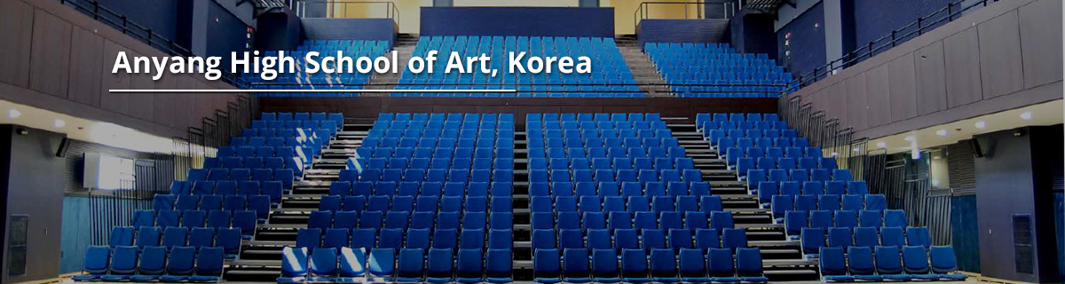 Anyang high school of art, Korea