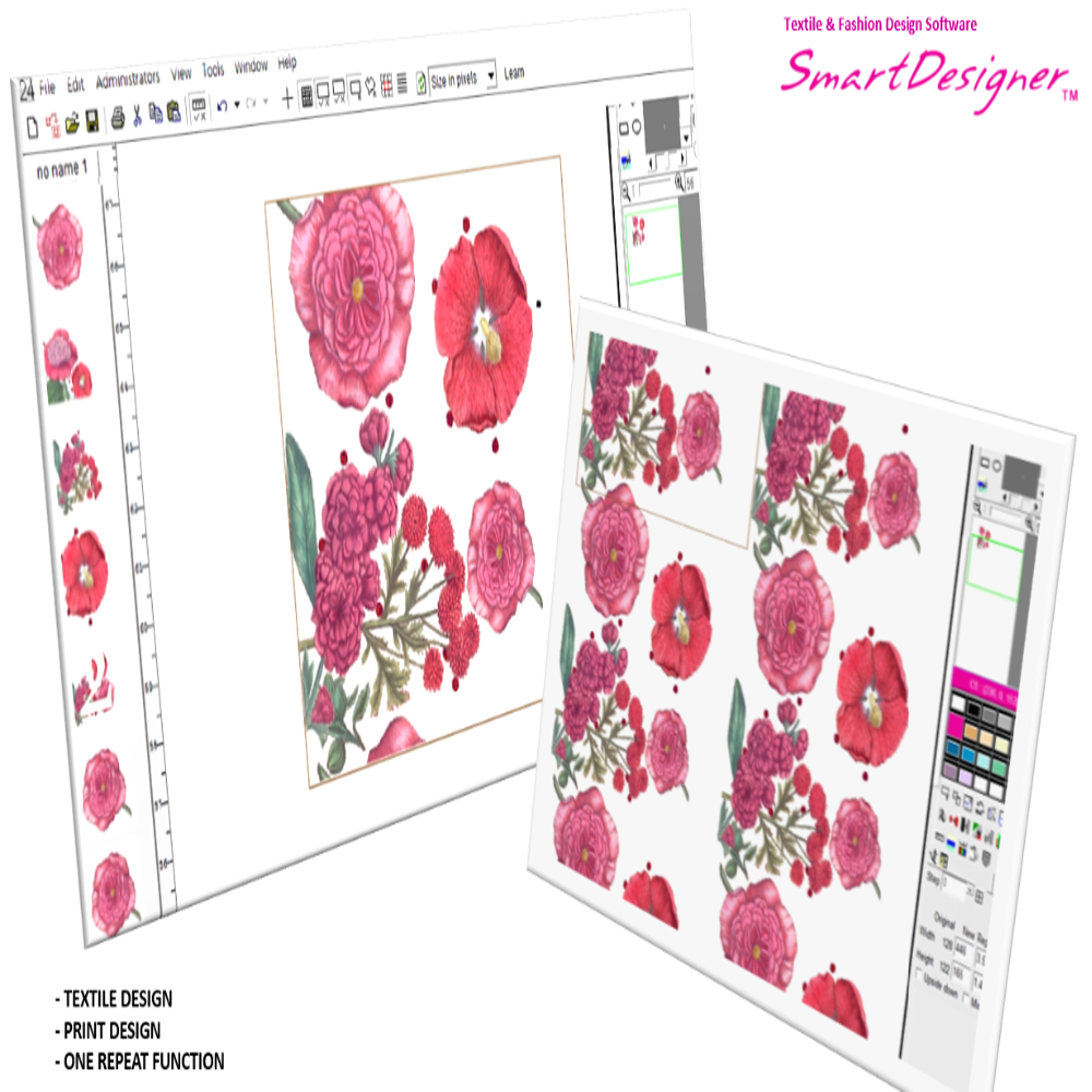 SmartDesigner Fashion and Textile CAD software