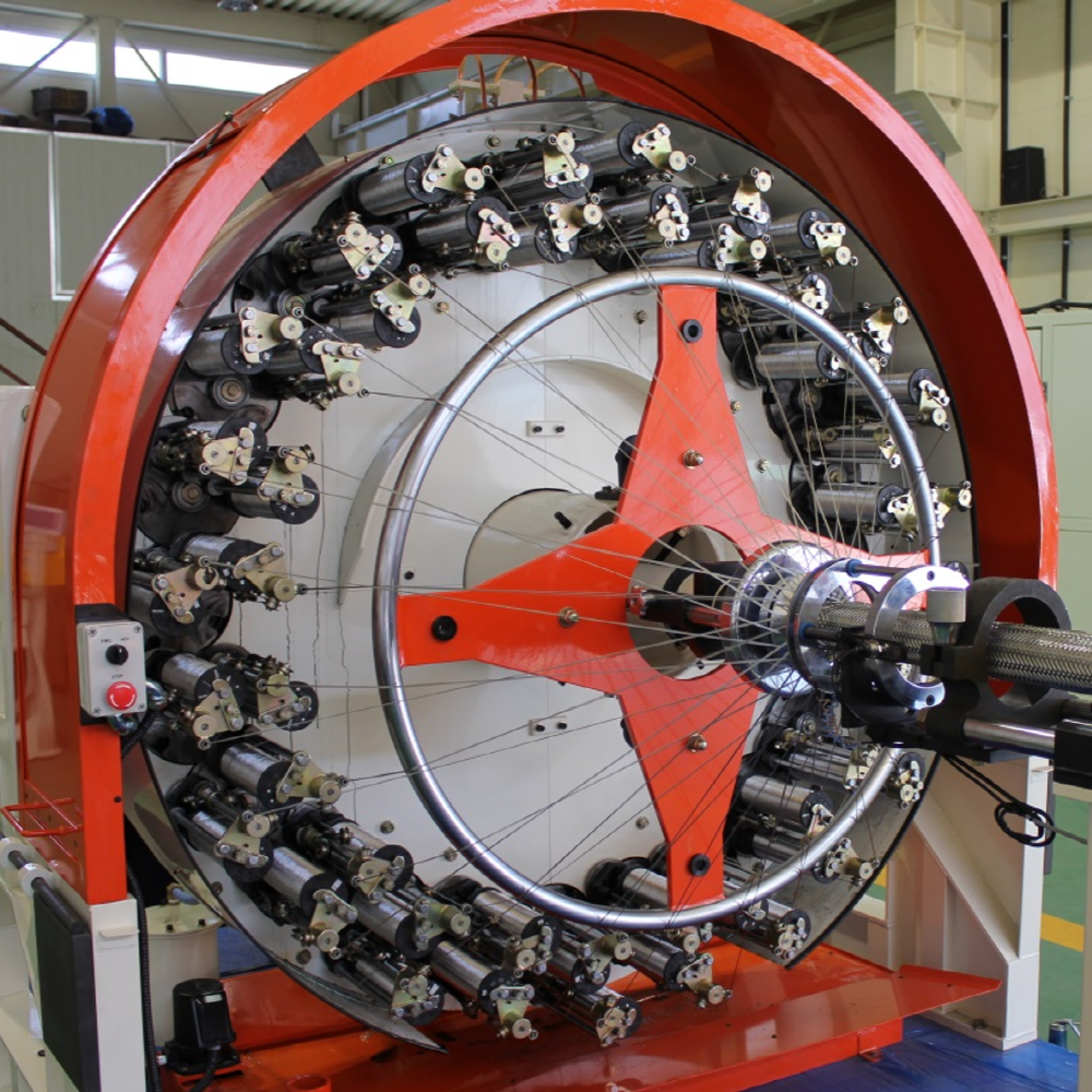 SMW WIRE BRAID MACHINE