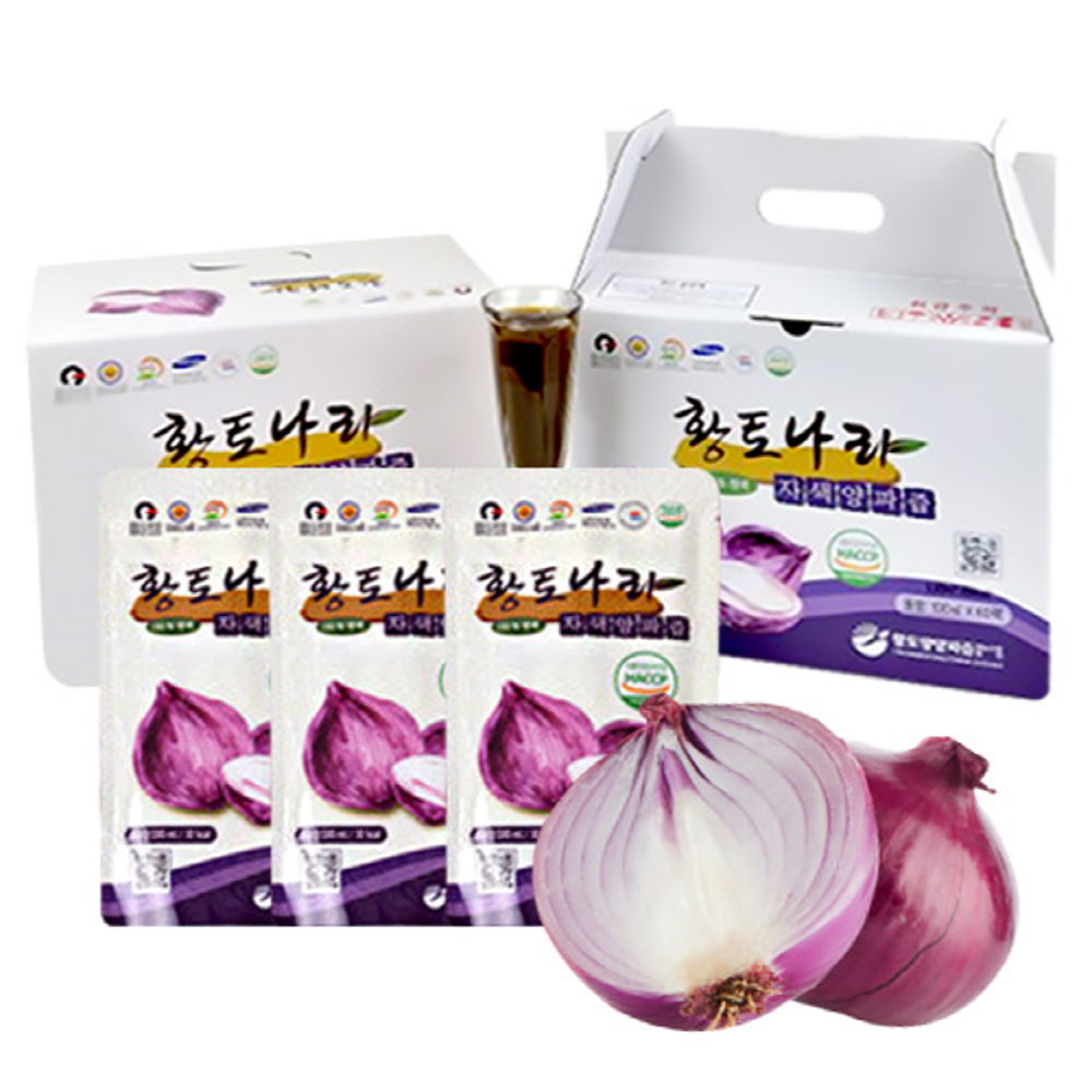 Hwangtonara Red Onion Extract 120 Pack