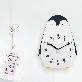 detail image2 Proud Penguin non-ticking Silent Wall Clock