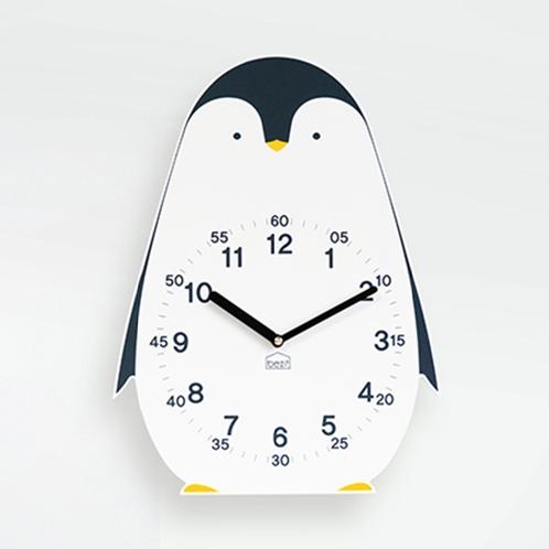 Proud Penguin non-ticking Silent Wall Clock