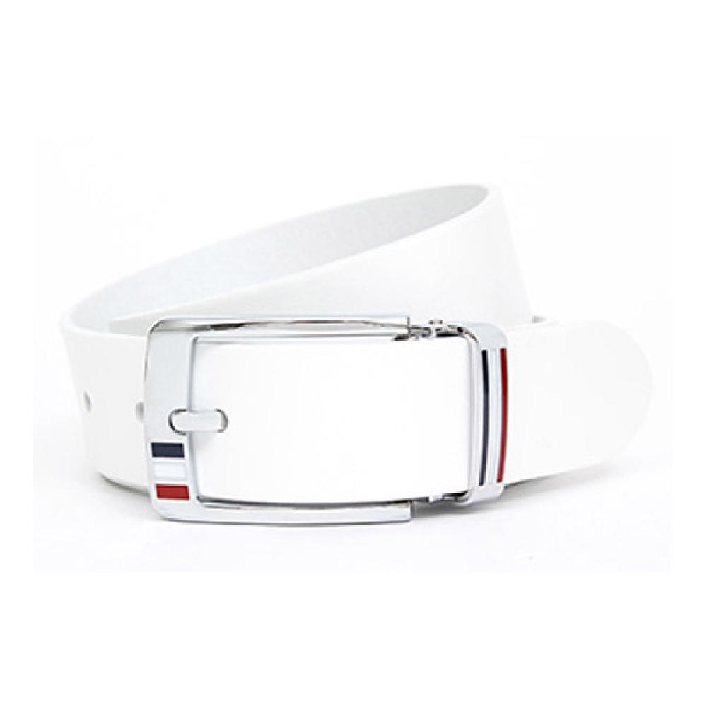 [KRSPORTS] finest cowhide from italy belt (White)