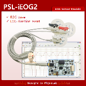 PSL-iEOG2 / EOG Sensor / EOG Module / EOG Direction Event / Electrooculogram