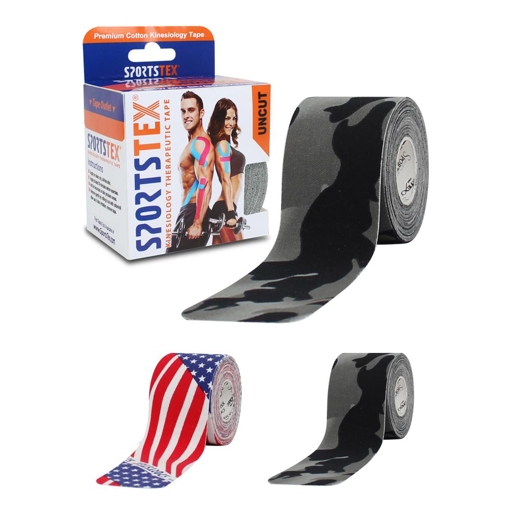 SPORTSTEX KINESIOLOGY PATTERN SINGLE ROLL 2ea Pain Relief Elastic Muscle KT