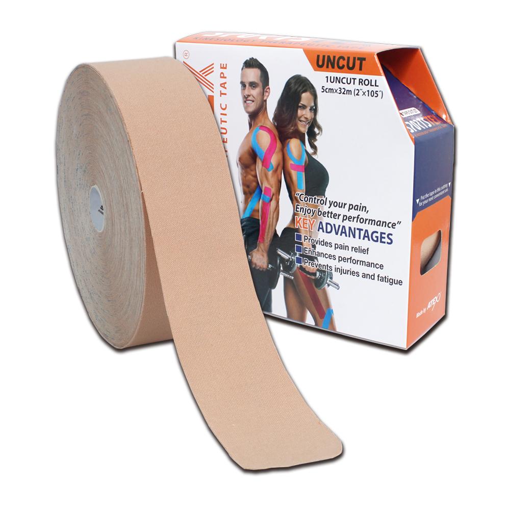 SPORTSTEX KINESIOLOG​Y TAPE UNCUT Bulk Roll 32m / 2ea Pain Relief Elastic Muscle