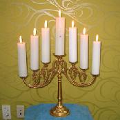electric candle stand