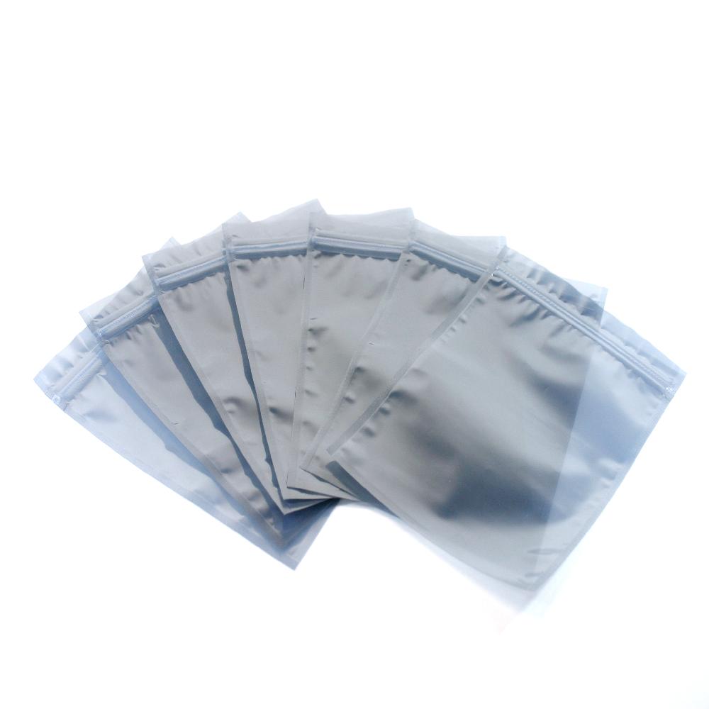 Antistatic Zipper Bag ESD Bags, Resealable Bags for Electronics, Hard Drive, Solid State Drive, ESD