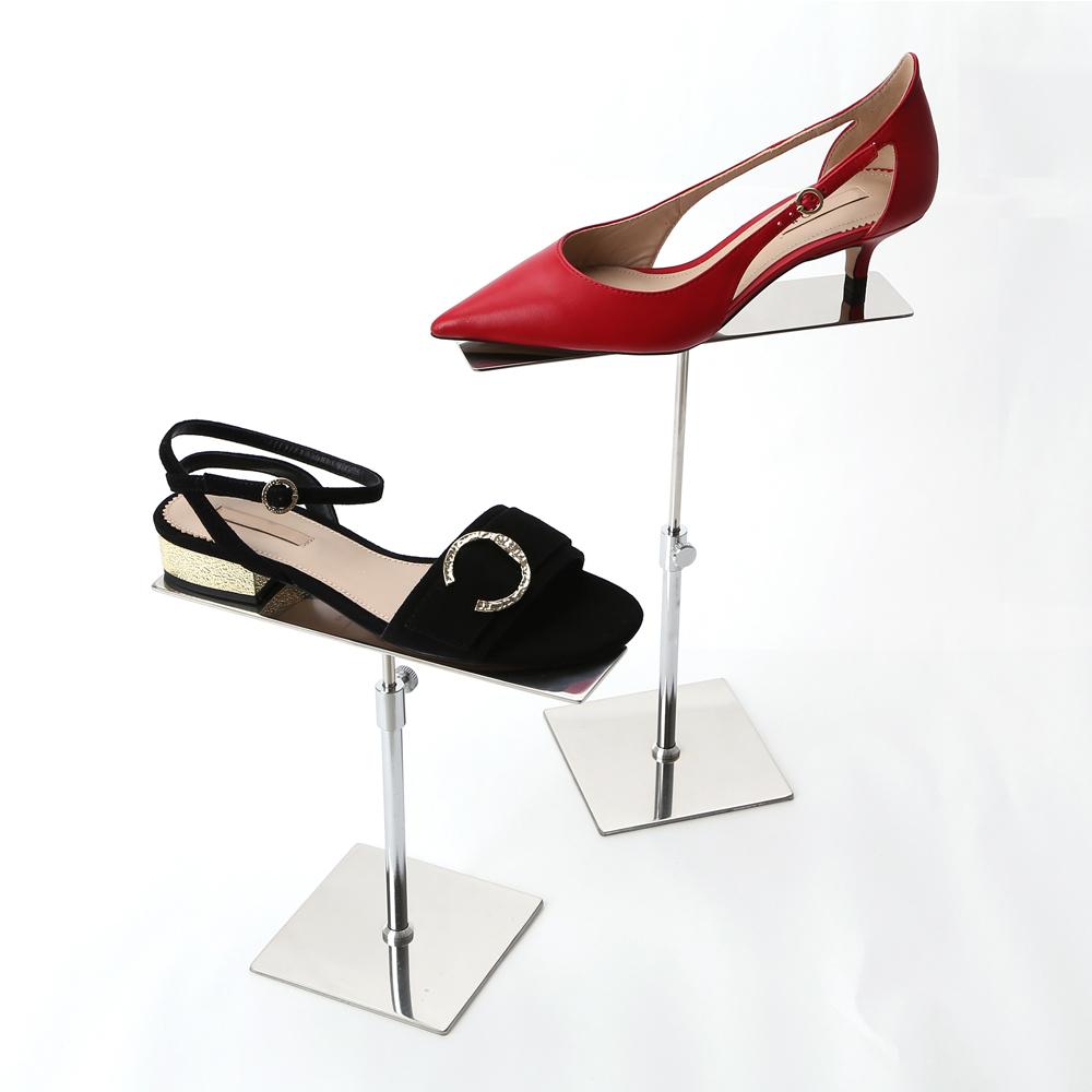 Shoe Stand for Display (Mirror silver) with high light, the display effect will be more powerful