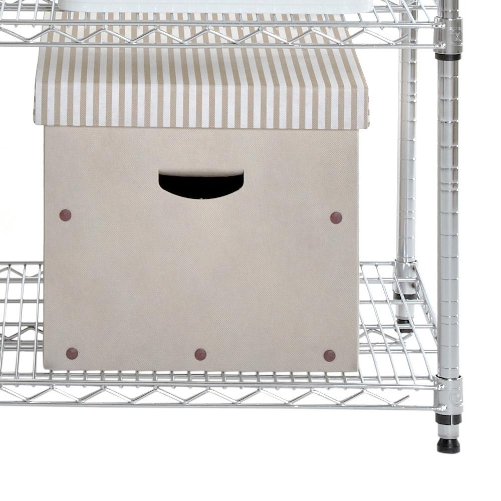 Metal rack 5-layer storage shelves IS-15261180 5S