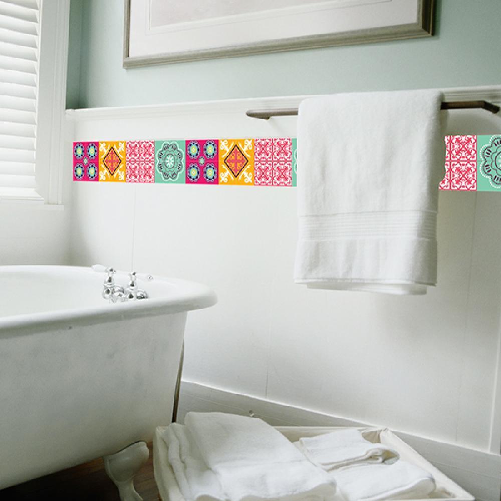 Korean Style Decorative Tile Stickers Set