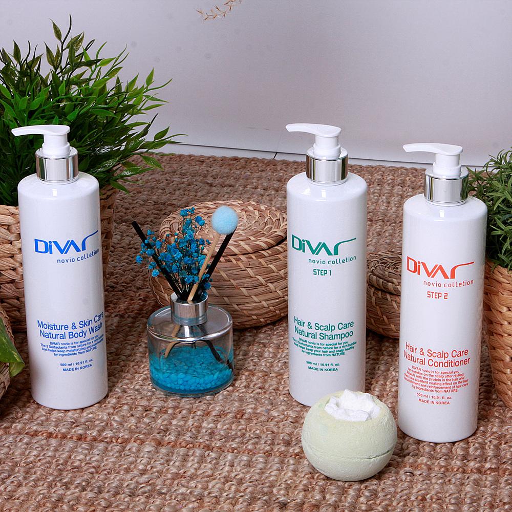 DIVAR NOVIO COLLECTION HAIR & SCALP CARE NATURAL