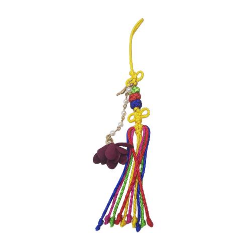 mugunghwa tassel | tassel, bag accessory,flower tassel, handmade