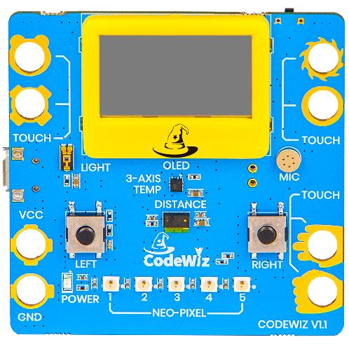 CodeWiz - Arduino Type Coding Educational Device