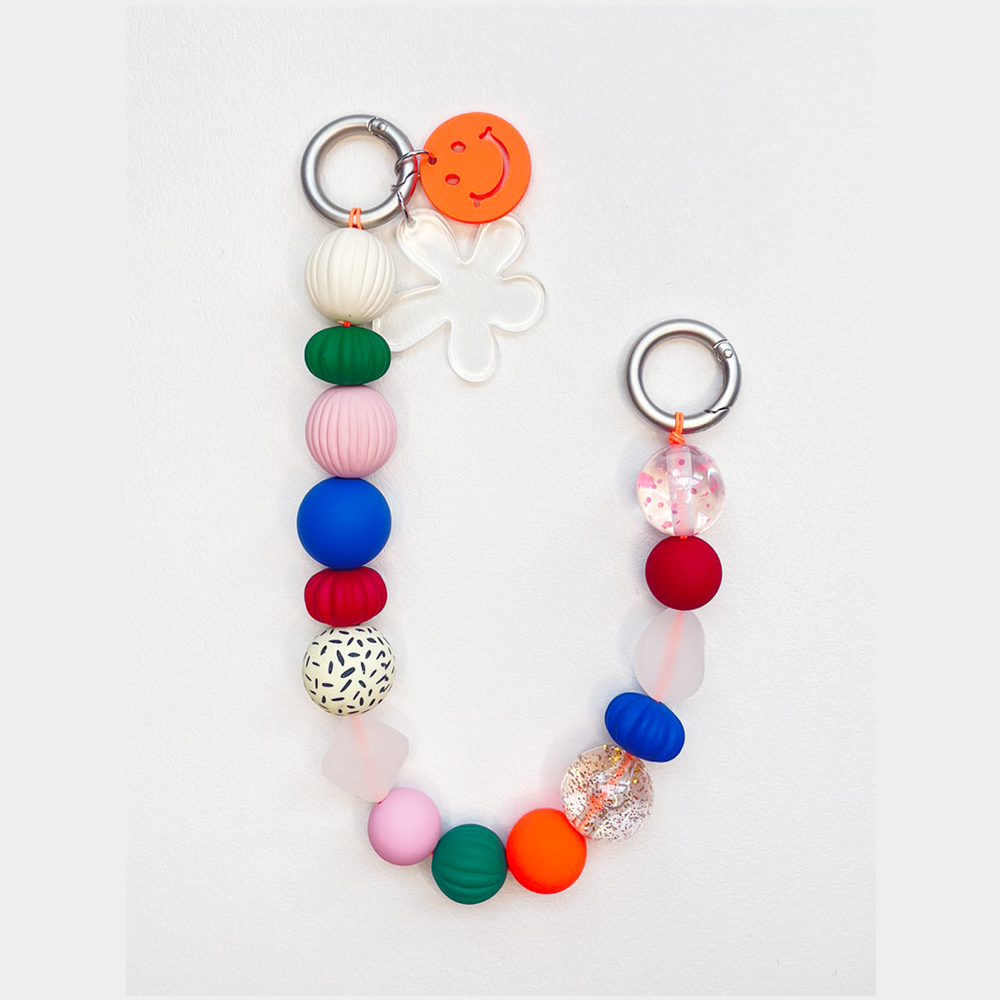 [ARNO Beads] Colorful Smile - Detachable Beads Wrist Strap