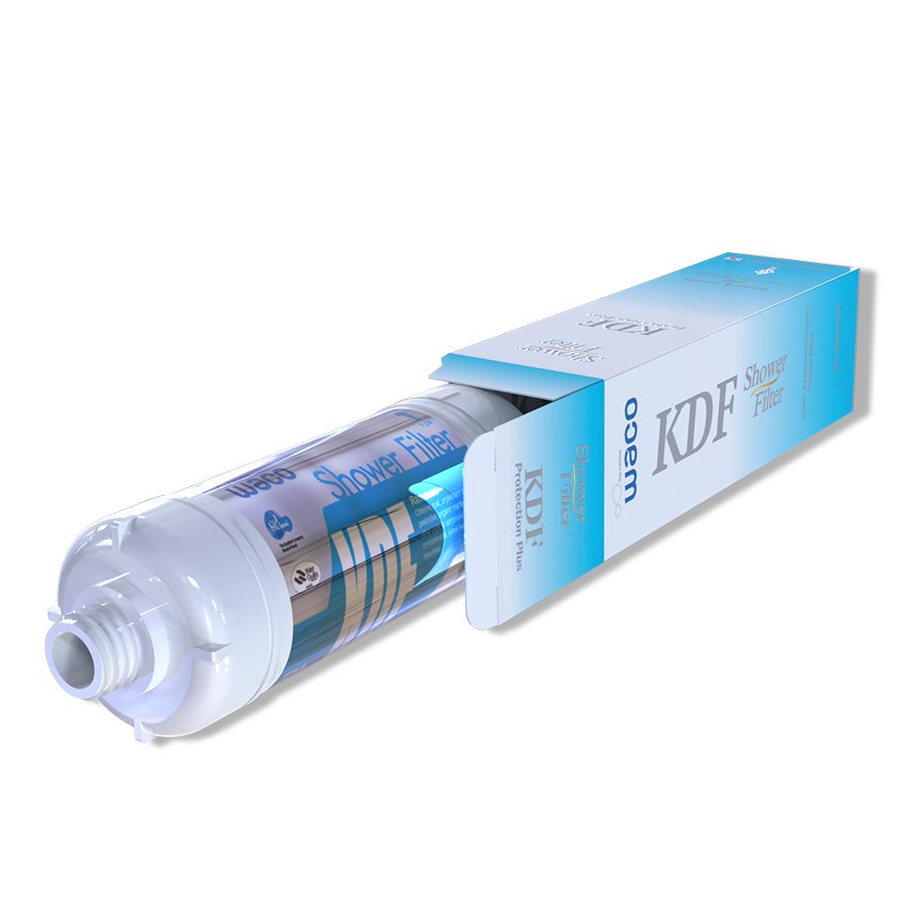 KDF Shower Filter High Pressure Shower Head Boosting Water Bathroom Toilet