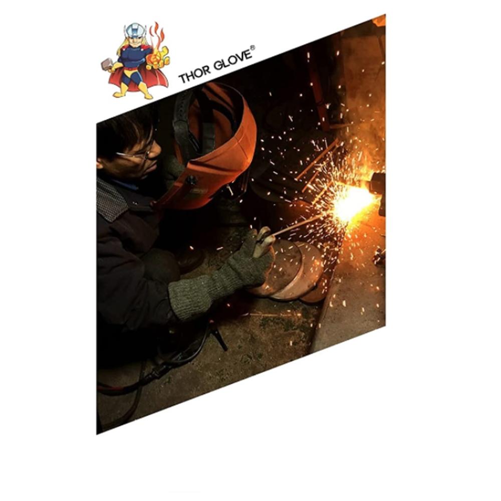 Goostech Thor Glove (TWA-Long) -Heat/Fire Resistant at High Temperature, Cut-Resistant