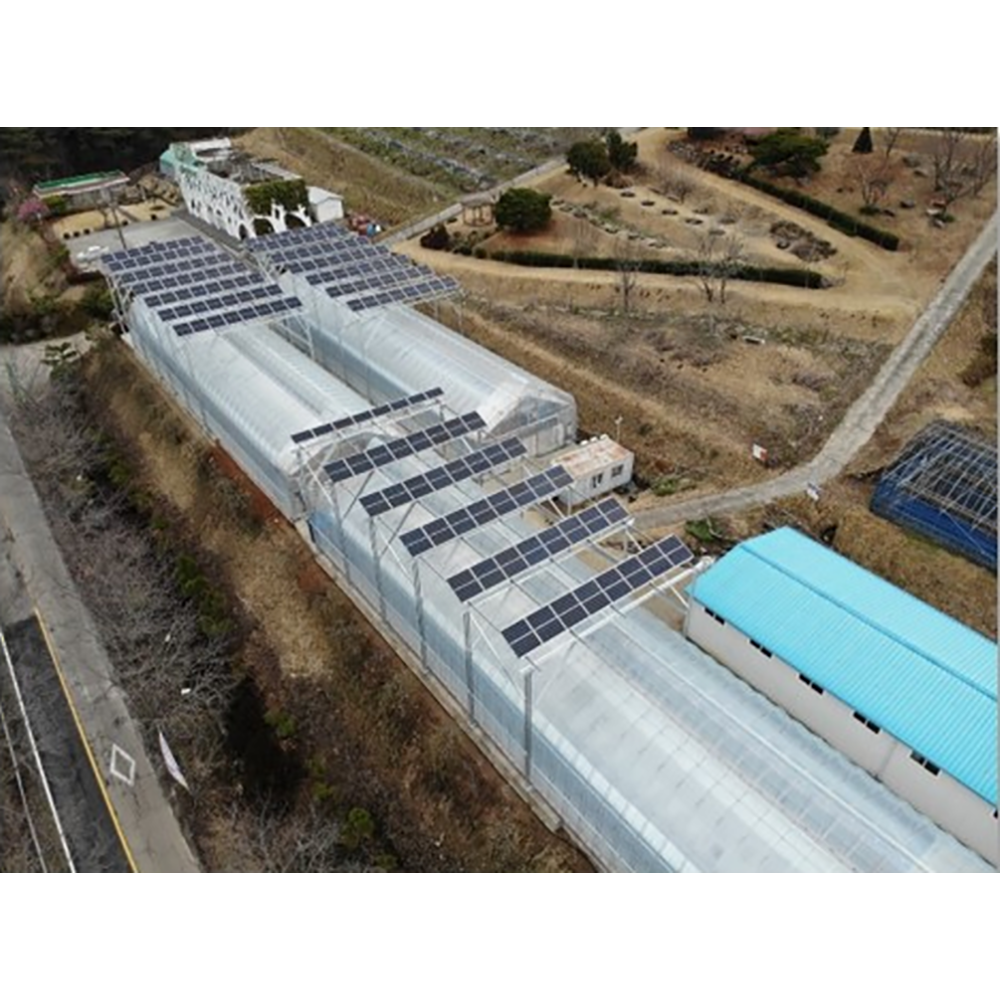 Foldable open/close structure of solar power