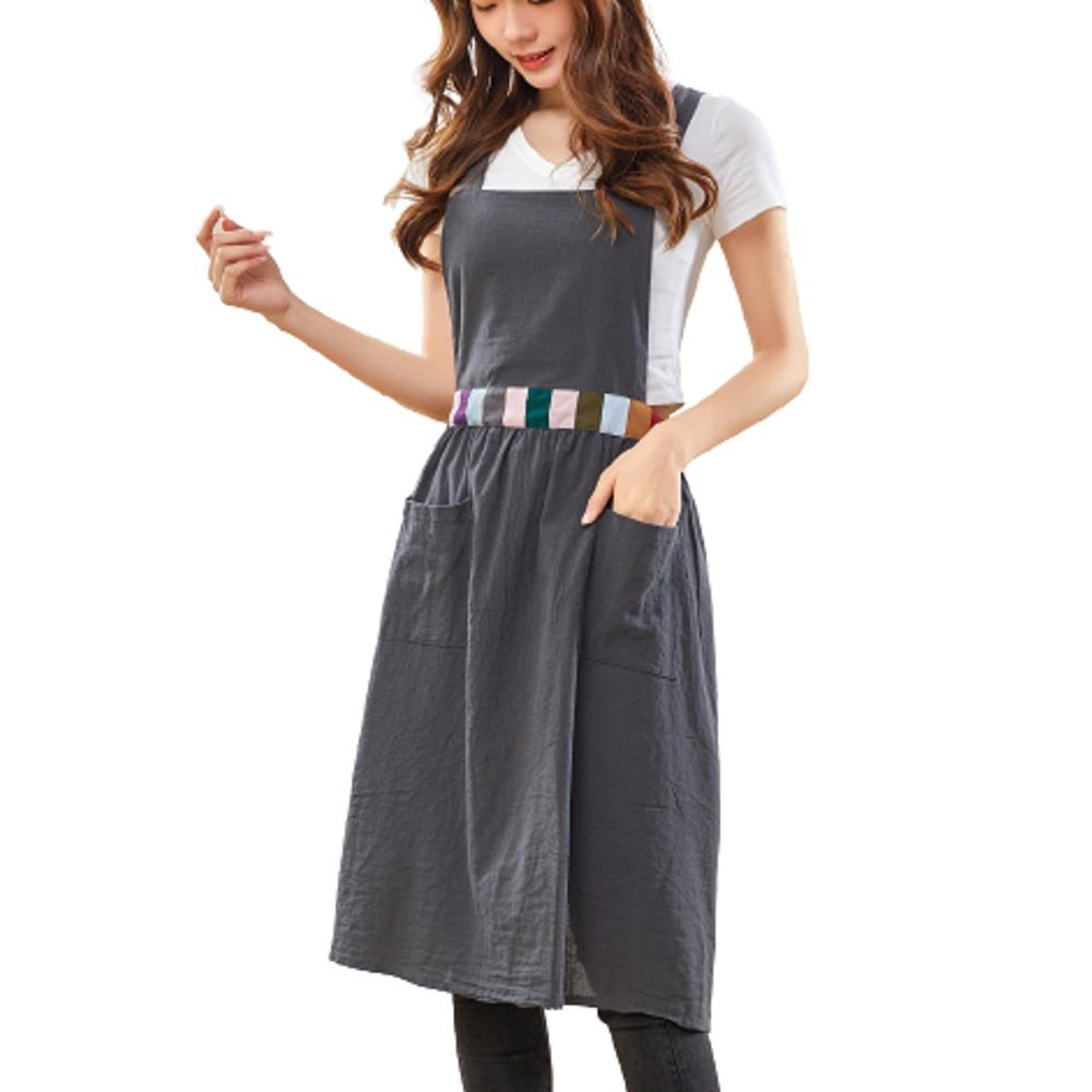 waist colored apron