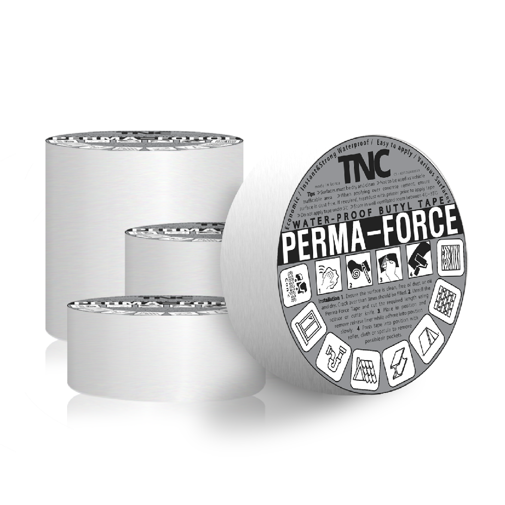 Butyl waterproof tape 7.5cm -Gray