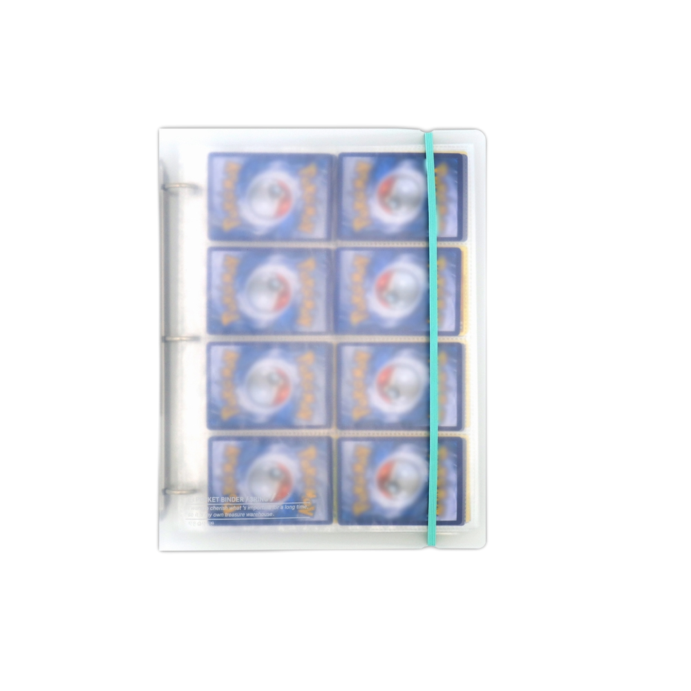 3-ring photo card binder - 9 pocket