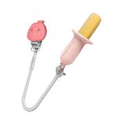 Toothy rusk holder pink