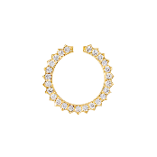 Solar Circle White Ring ( S925 )