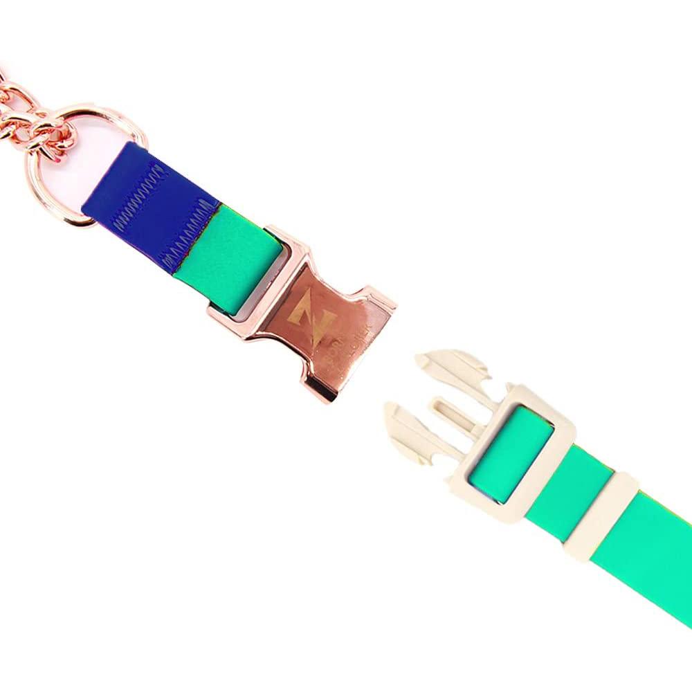 Colorblock Martingale Collar For Dog Training