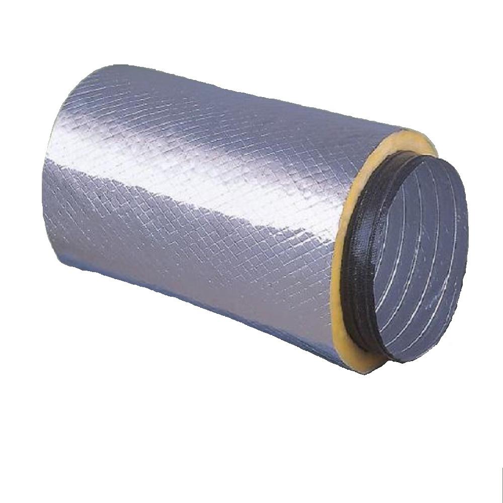 D-3355G, High Clean Flexible Duct Hose, Fiber Glass Fabric, Glass Wool insulated