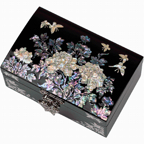 Mother of Pearl Jewelry Box 13bx