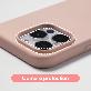 detail image1 PHONENECKLACE Silicone Case (iPhone 14 Pro)_Pink | Use with Diverse Straps, Chains, Handle Chains, e