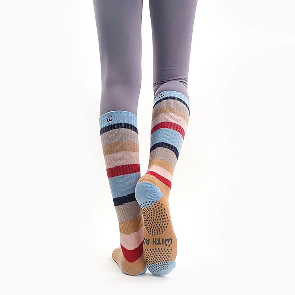 Sports Non-slip Socks, Rainbow Color