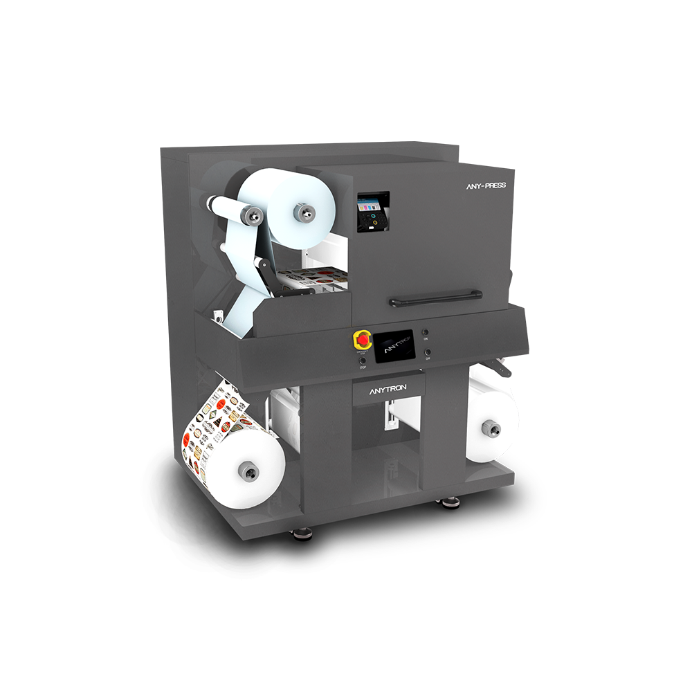 CMYK+W 13inch label & packaging press ANY-PRESS