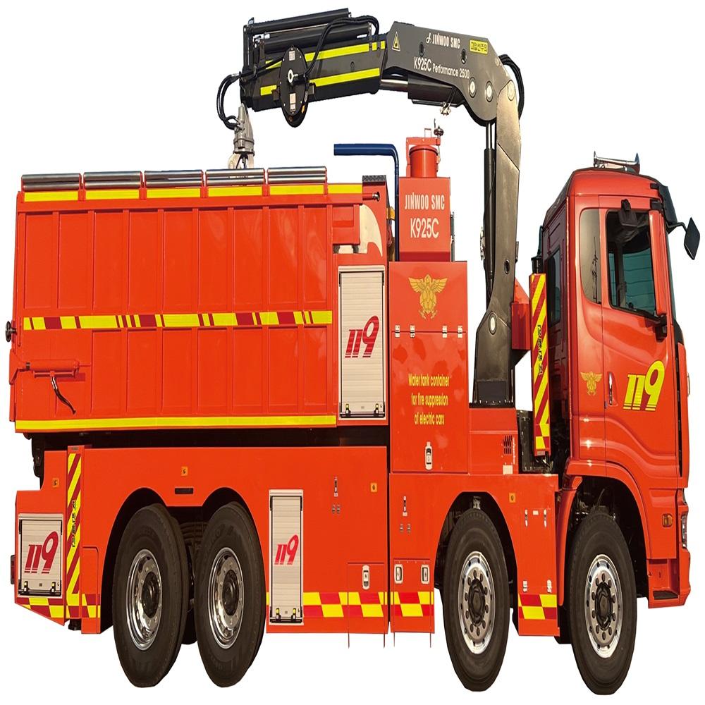 Jinwoo SMC Water tank container for fire suppression of electric cars