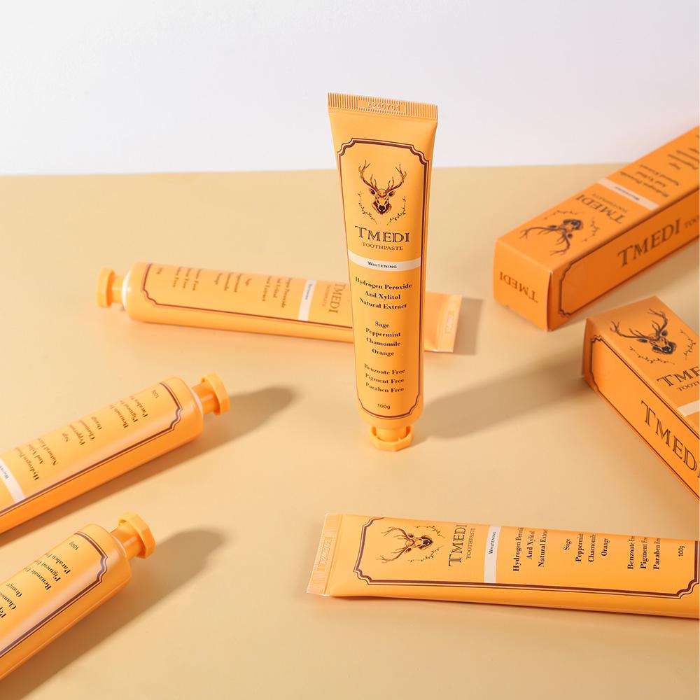 TMEDI Whitening toothpaste orange