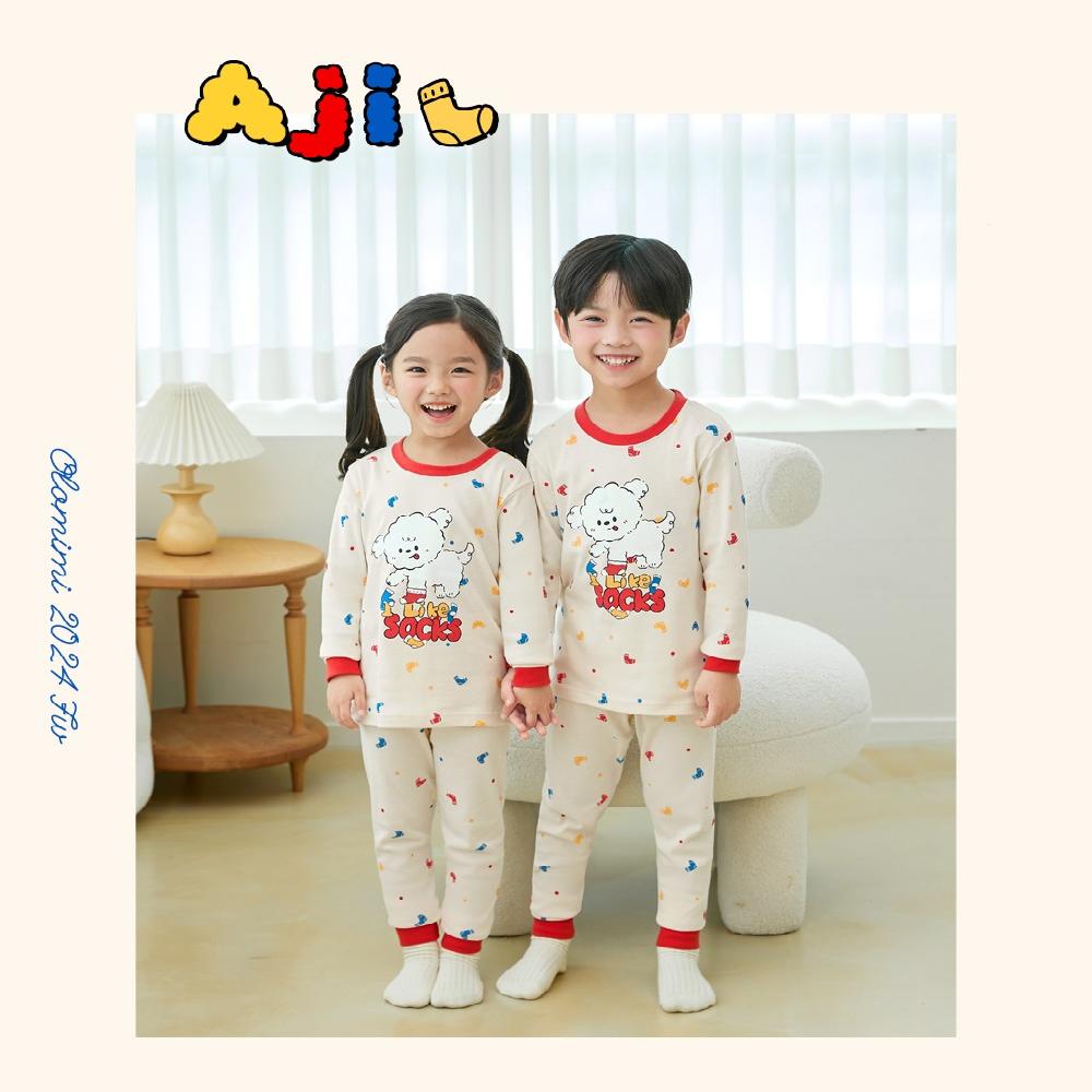 kids wear 30S 3/4 length modal <Aji>