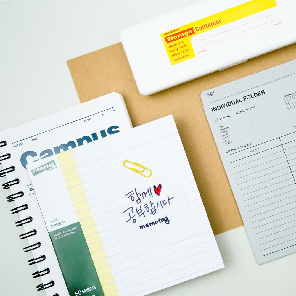 [4x6 Inches] Note-Style Line Sticky Notes