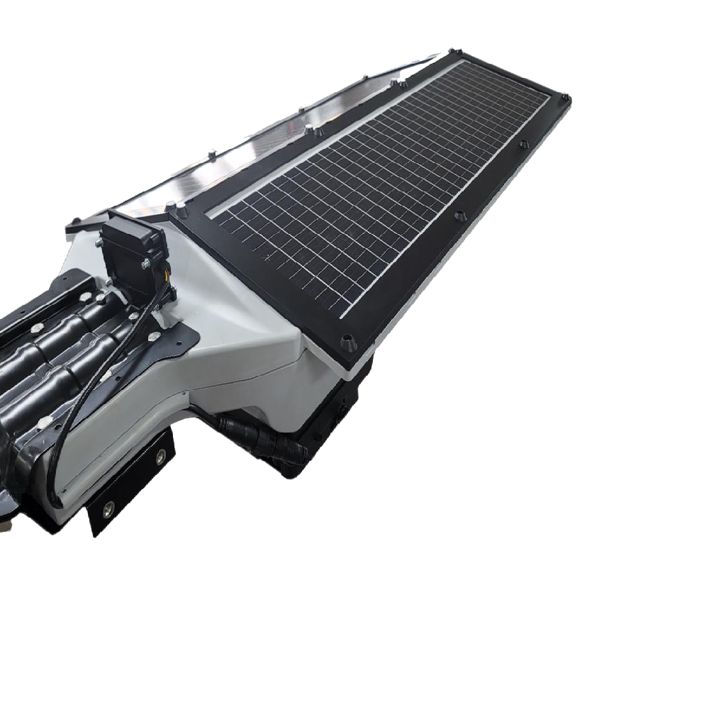 Solar Street & Security Light with Natural Air Cooling System