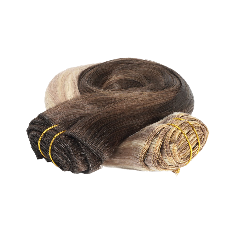 Epithese. Starish hair Extensions