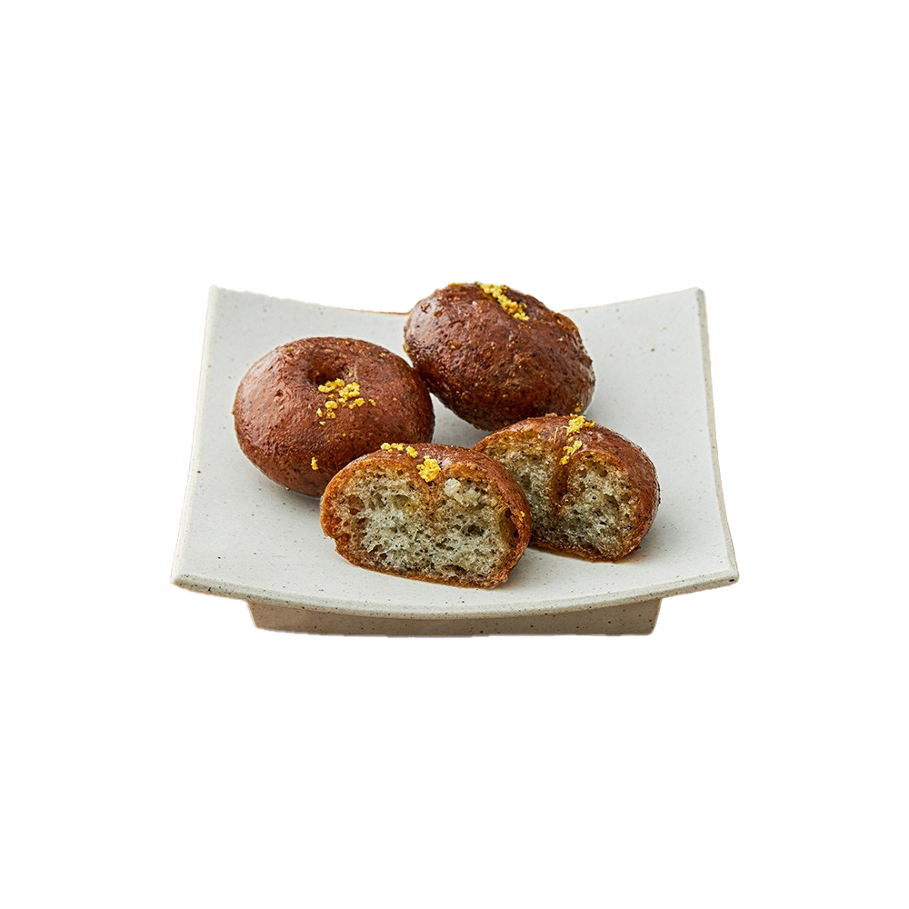 YEONLIHUIJAE Korea Traditional dessert Black Sesame & Yuzu Gaeseongjuak 8 Pieces