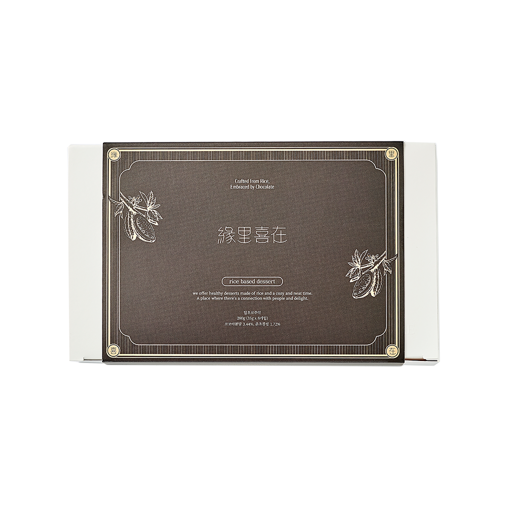 YEONLIHUIJAE Korea Traditional dessert Dip Chocolate Gaeseongjuak 8 Pieces