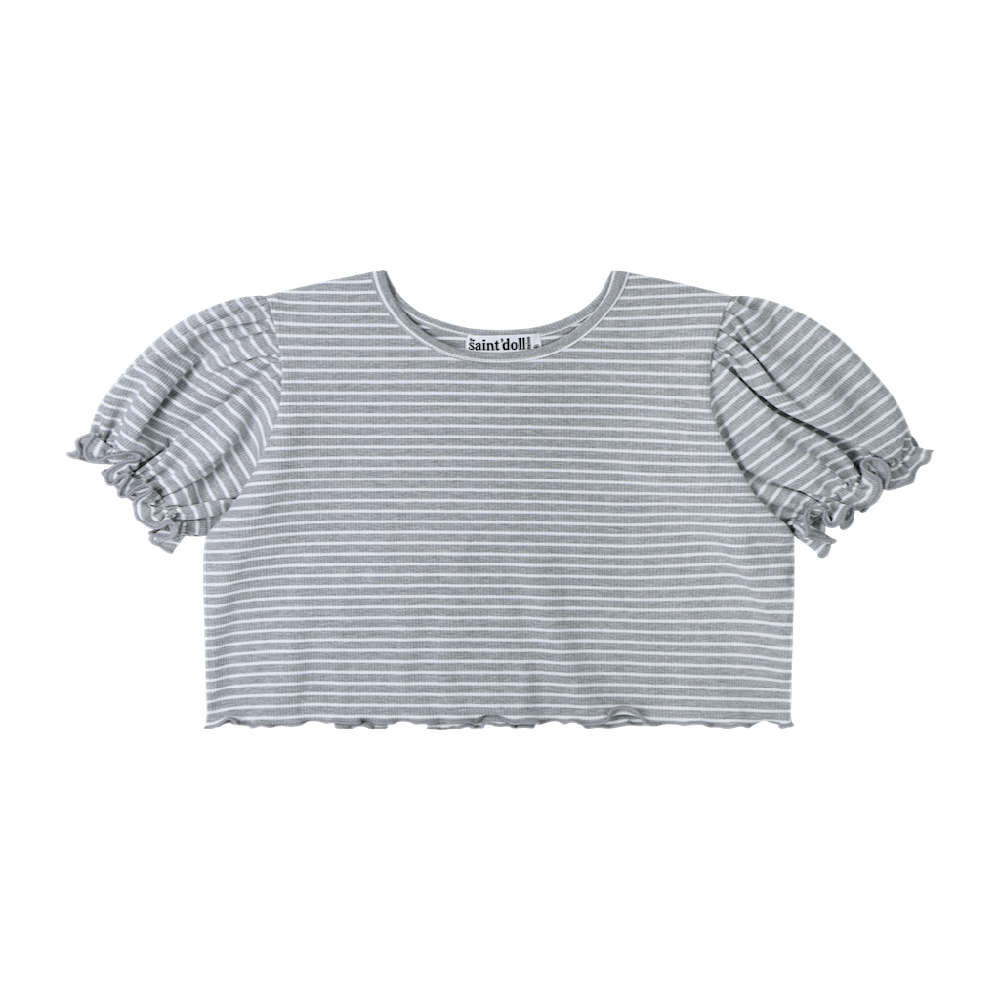 Saint Doll Striped Puff T-shirt