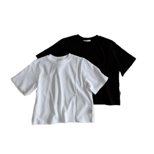 Saint Doll Diagonal Cut T-shirt