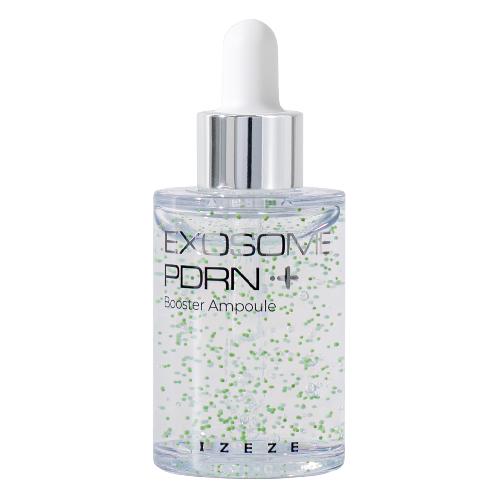 IZEZE Exosome PDRN Booster Ampoule 30ml | pure, k beauty, beauty, home care, skin care, cosmetics, facial skin care, korean cosmetics, IZEZE, ampoule, exosome, PDRN, elasticity